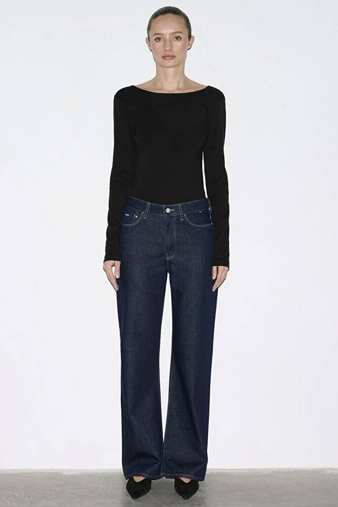 Kadın Victorıa Mavi Edition Jean Pantolon 101072-A1593 Lacivert 