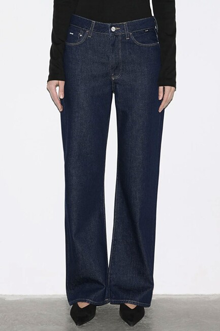 Kadın Victorıa Mavi Edition Jean Pantolon 101072-A1593 Lacivert - Thumbnail