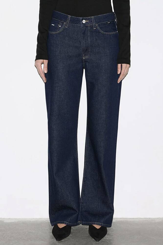 Kadın Victorıa Mavi Edition Jean Pantolon 101072-A1593 Lacivert 