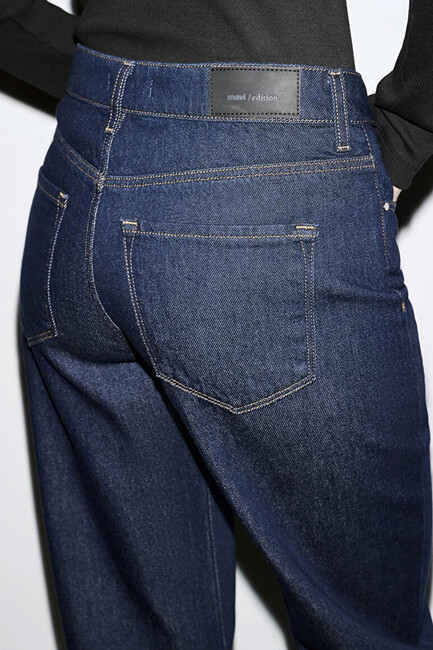 Kadın Victorıa Mavi Edition Jean Pantolon 101072-A1593 Lacivert - Thumbnail