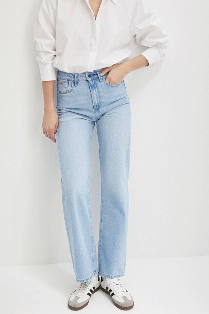 Kadın Victoria Premium Blue Jean Pantolon 101072-86476 Mavi - 4