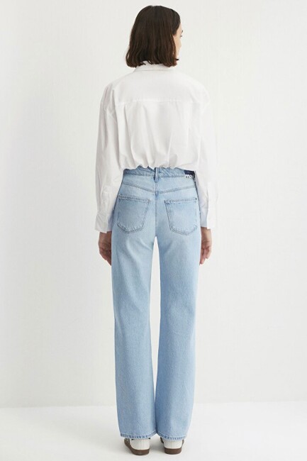Kadın Victoria Premium Blue Jean Pantolon 101072-86476 Mavi - 5