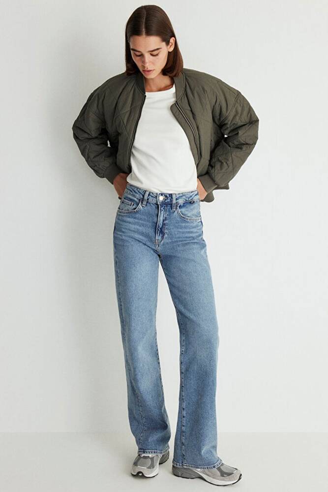 Kadın Vıctorıa Premium Jean Pantolon 101072-88212 Mavi 