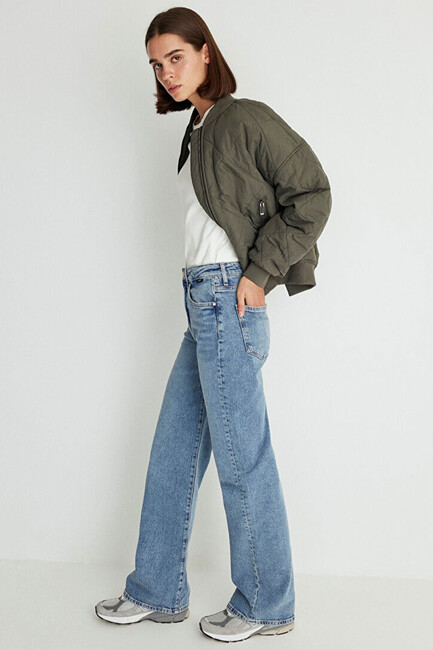 Kadın Vıctorıa Premium Jean Pantolon 101072-88212 Mavi (2)