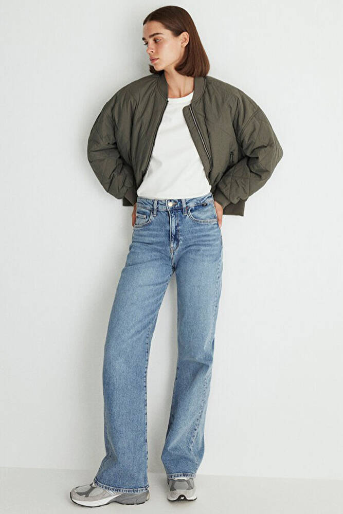 Kadın Vıctorıa Premium Jean Pantolon 101072-88212 Mavi 