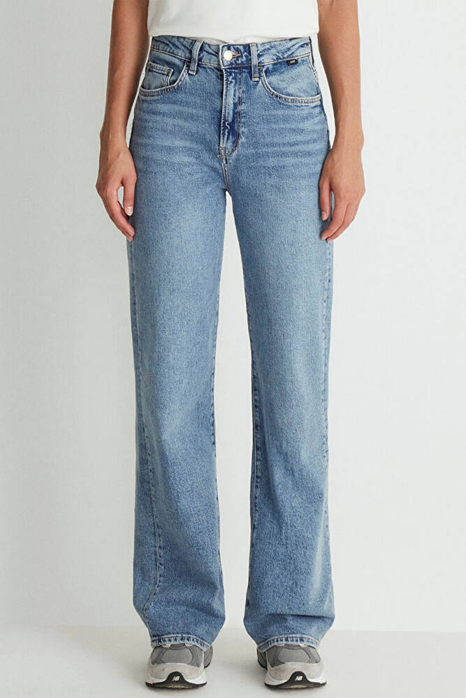 Kadın Vıctorıa Premium Jean Pantolon 101072-88212 Mavi 