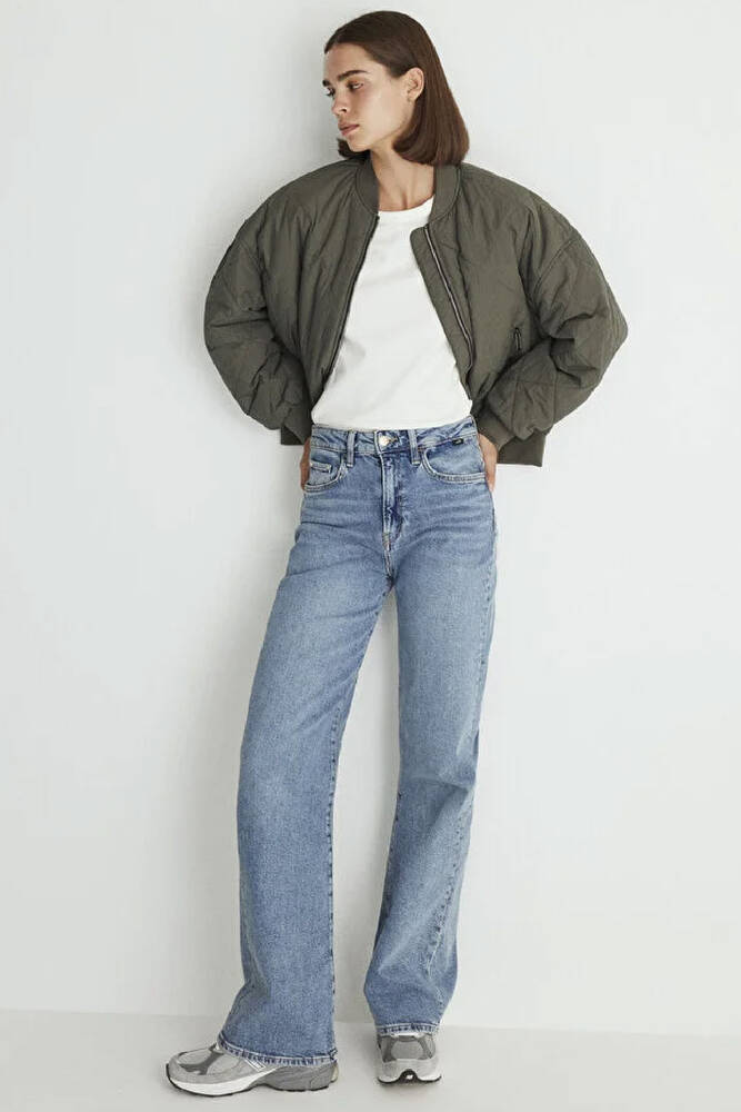 Kadın Vıctorıa Premium Jean Pantolon 101072-88212 Mavi 