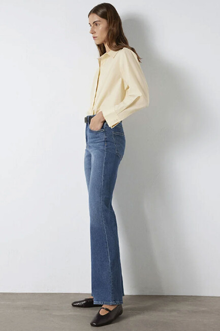 Kadın Victoria Premium Jean Pantolon 101072-A3035 Mavi (2)