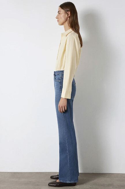 Kadın Victoria Premium Jean Pantolon 101072-A3035 Mavi - Thumbnail