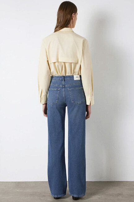 Kadın Victoria Premium Jean Pantolon 101072-A3035 Mavi - Thumbnail