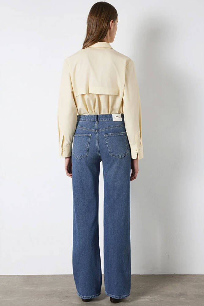 Kadın Victoria Premium Jean Pantolon 101072-A3035 Mavi 