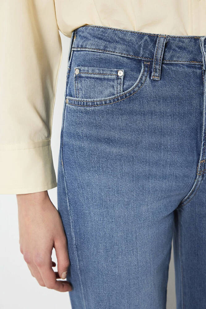 Kadın Victoria Premium Jean Pantolon 101072-A3035 Mavi 