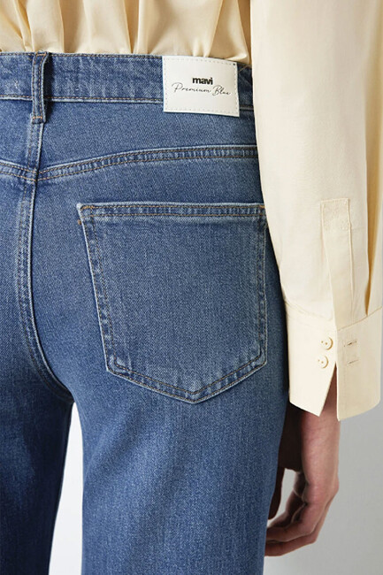 Kadın Victoria Premium Jean Pantolon 101072-A3035 Mavi - Thumbnail