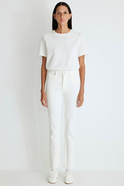 Kadın Viola Mavi Premium Jean Pantolon 101048-86478 Beyaz (2)