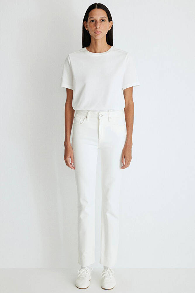 Kadın Viola Mavi Premium Jean Pantolon 101048-86478 Beyaz 