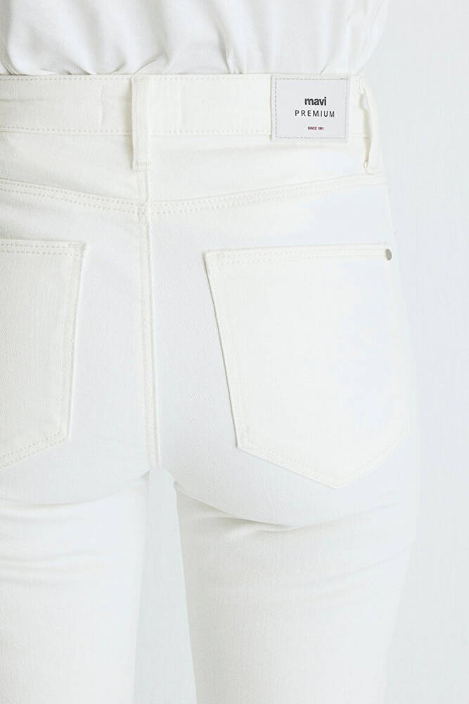 Kadın Viola Mavi Premium Jean Pantolon 101048-86478 Beyaz 