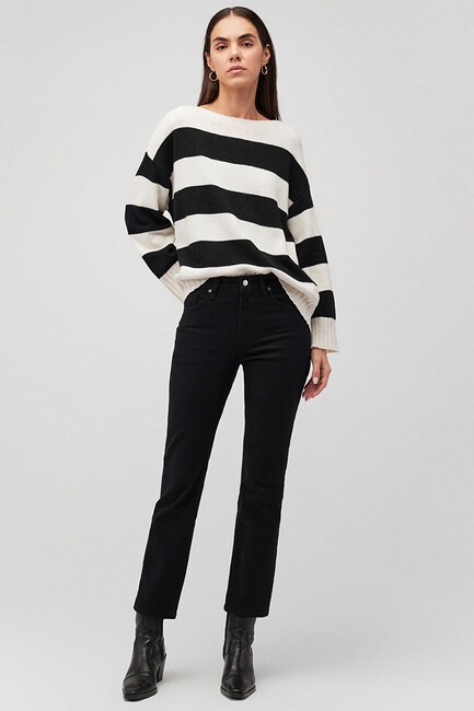 Kadın Viola Mavi Premium Jean Pantolon 101048-88214 Siyah (1)