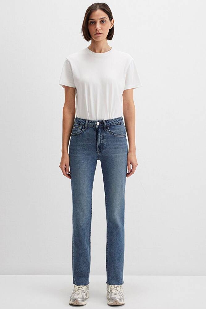 Kadın Viola Premium Blue Jean Pantolon 101048-89176 Mavi 