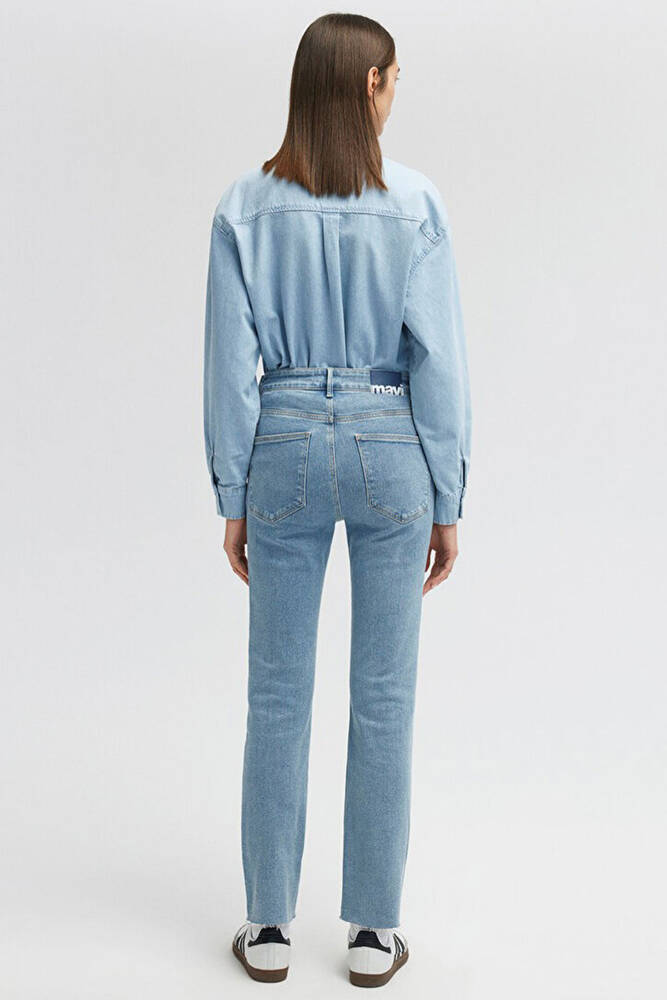 Kadın Viola Premium Jean Pantolon 101048-84189 Mavi 