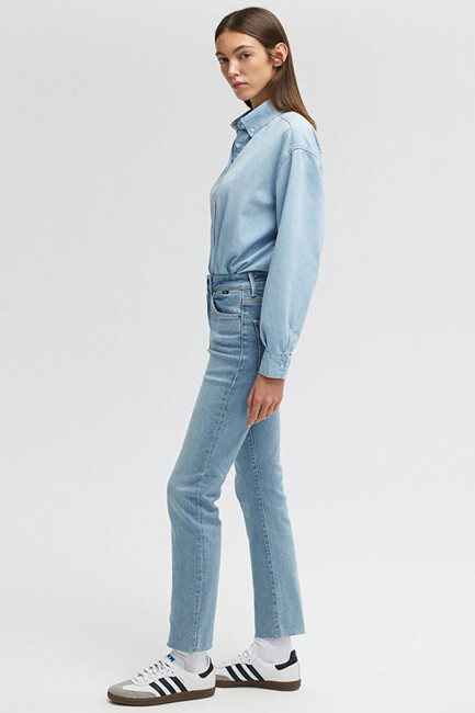 Kadın Viola Premium Jean Pantolon 101048-84189 Mavi - Thumbnail