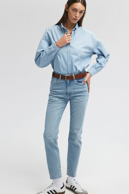Kadın Viola Premium Jean Pantolon 101048-84189 Mavi