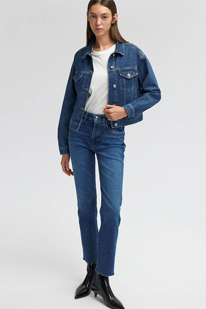 Kadın Viola Premium Jean Pantolon 101048-85290 Mavi 