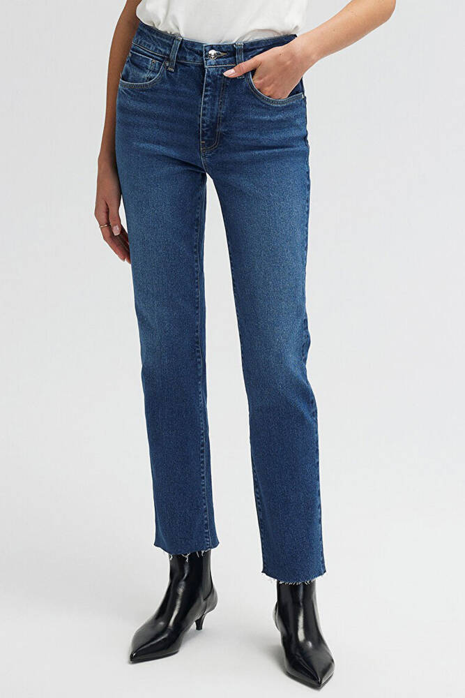 Kadın Viola Premium Jean Pantolon 101048-85290 Mavi 