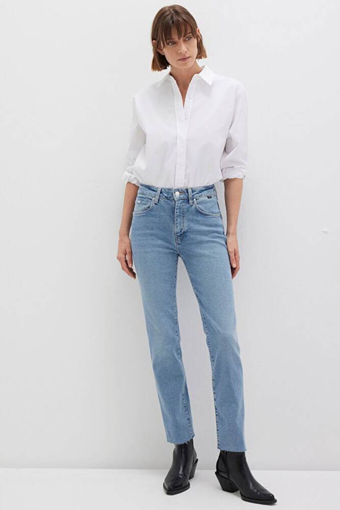 Kadın Vıola Premium Jean Pantolon 101048-91000 Mavi 