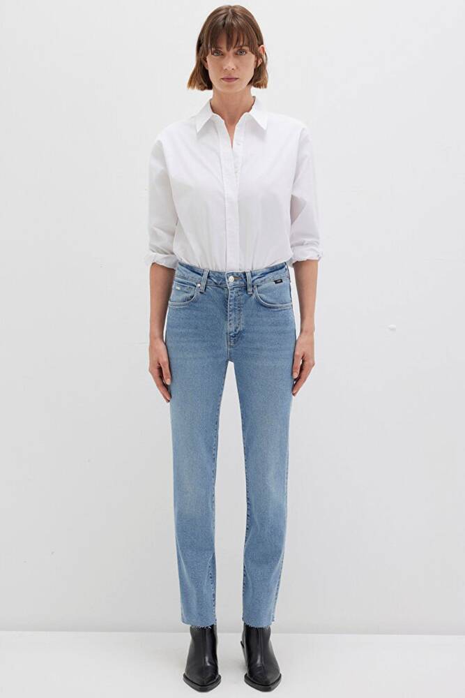 Kadın Vıola Premium Jean Pantolon 101048-91000 Mavi 