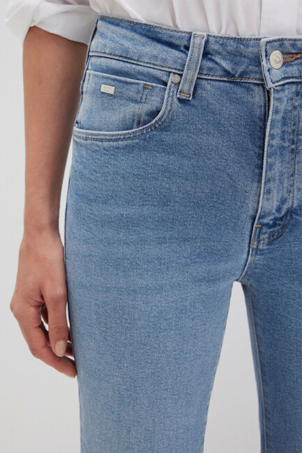 Kadın Vıola Premium Jean Pantolon 101048-91000 Mavi - Thumbnail