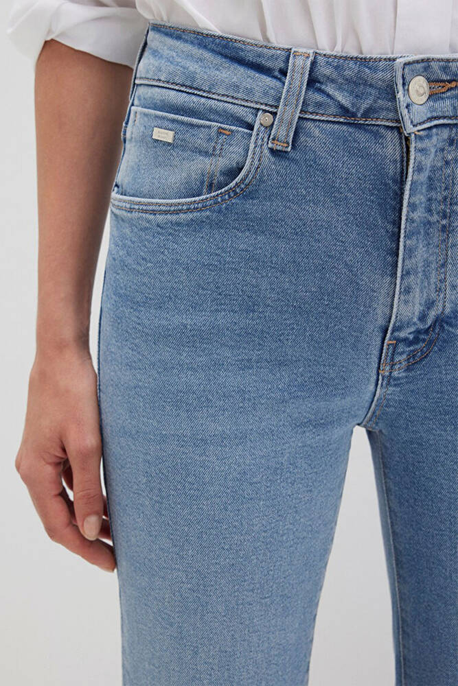 Kadın Vıola Premium Jean Pantolon 101048-91000 Mavi 