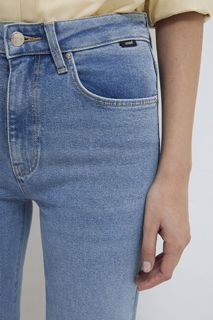 Kadın Vıola Premium Jean Pantolon 101048-91000 Mavi - Thumbnail