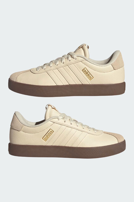 Kadın Vl Court 3.0 Ayakkabı IH4019 Ekru - Thumbnail