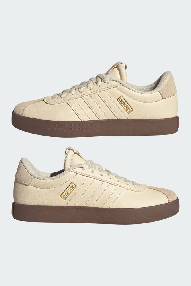 Kadın Vl Court 3.0 Ayakkabı IH4019 Ekru 