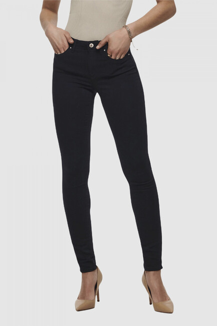 Kadın Wauw Lıfe Jean Pantolon 15237272 Siyah (2)