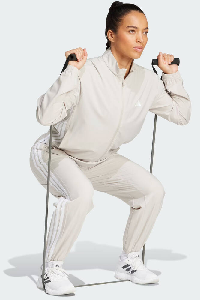 Kadın WE 3S Woven Eşofman Altı JD6522 Ekru 