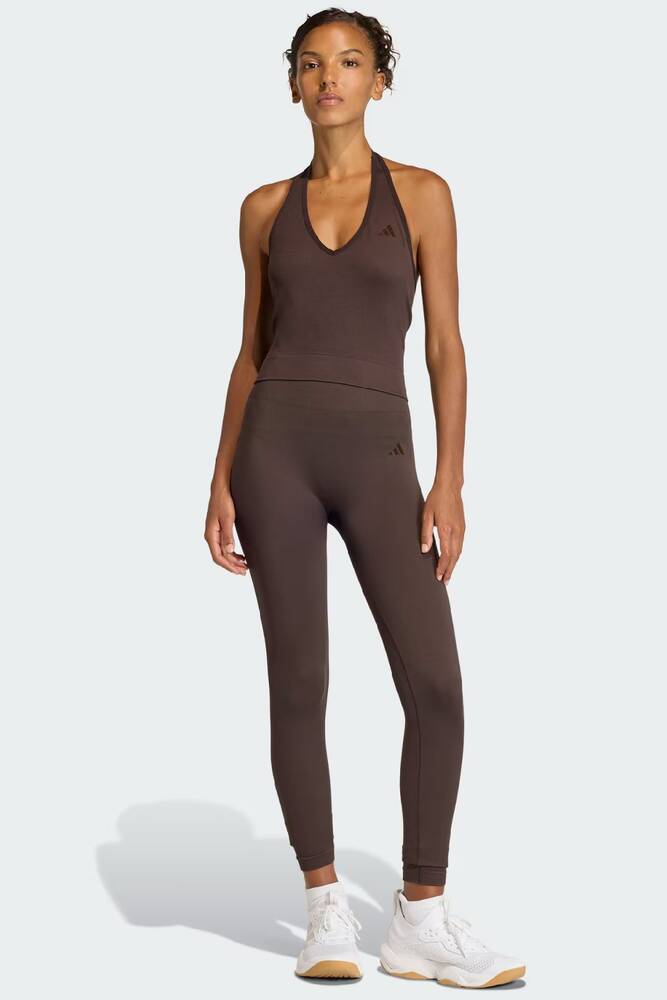 Kadın We Knıt 1/1 Tayt KE5845 Kahve 