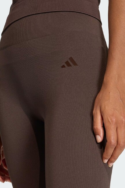 Kadın We Knıt 1/1 Tayt KE5845 Kahve - Thumbnail