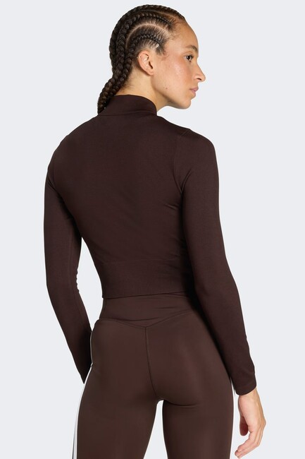 Kadın We Knıt Ceket KE5821 Kahve (2)