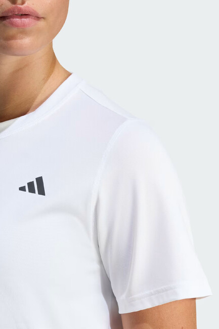 Kadın We Mın Crew Tişört KB9640 Beyaz - Thumbnail