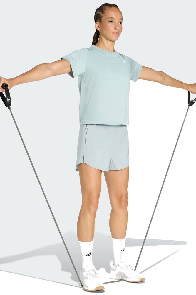 Kadın We Mın Crew Tişört KC0391 Yeşil 