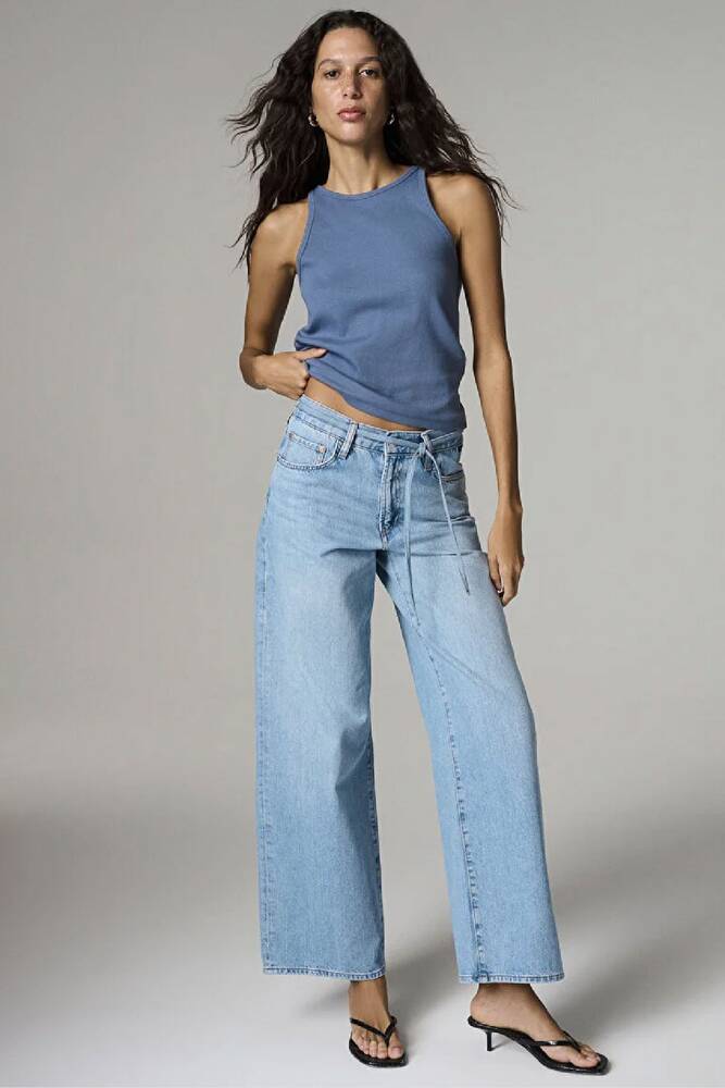 Kadın Wendy Classic Jean Pantolon 1012626-A4176 Mavi 
