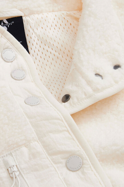 Kadın Woven Detailed Ceket S2520218-3855 Beyaz  (2)