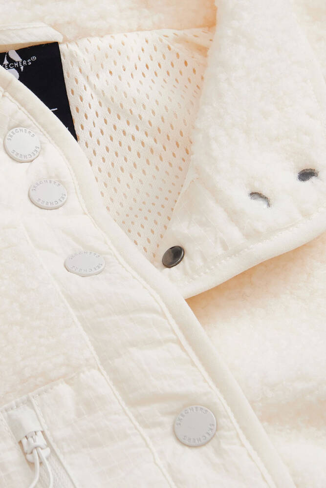 Kadın Woven Detailed Ceket S2520218-3855 Beyaz - 3