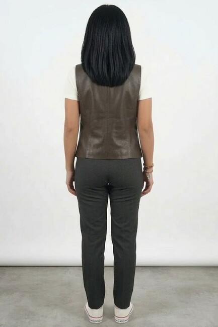 Kadın Yelek 1909584 Kahve (3)