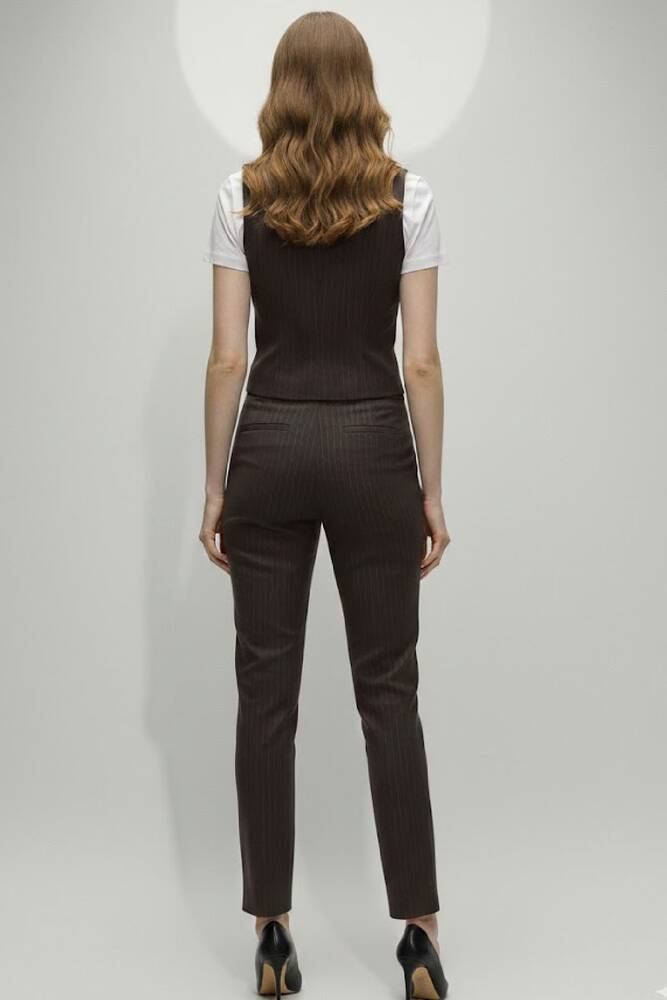 Kadın Yelek 1909636 Kahve 