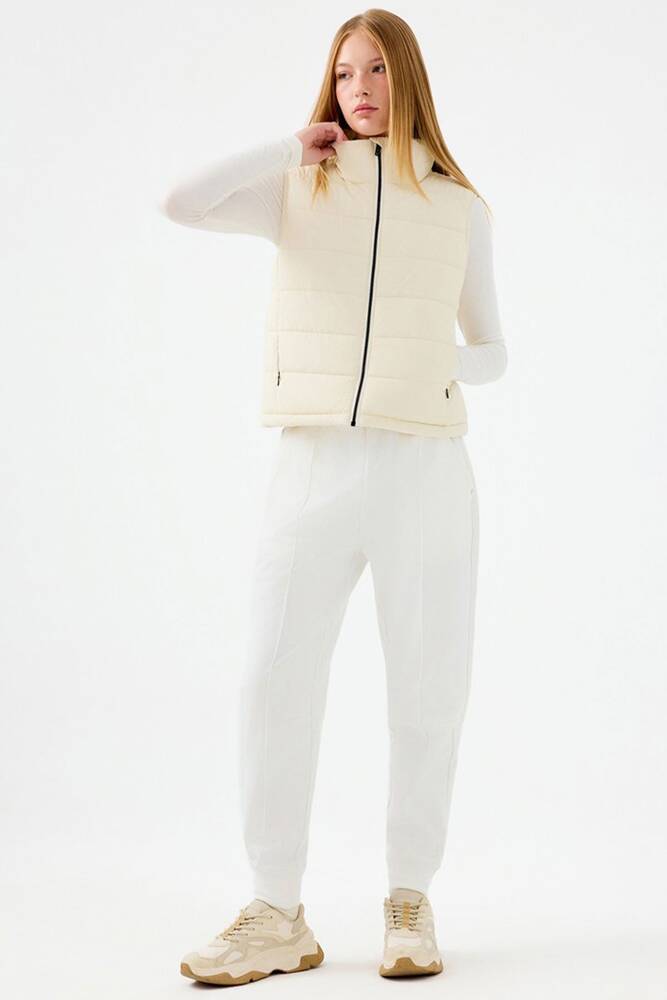 Kadın Yelek LF2040514 Ekru 