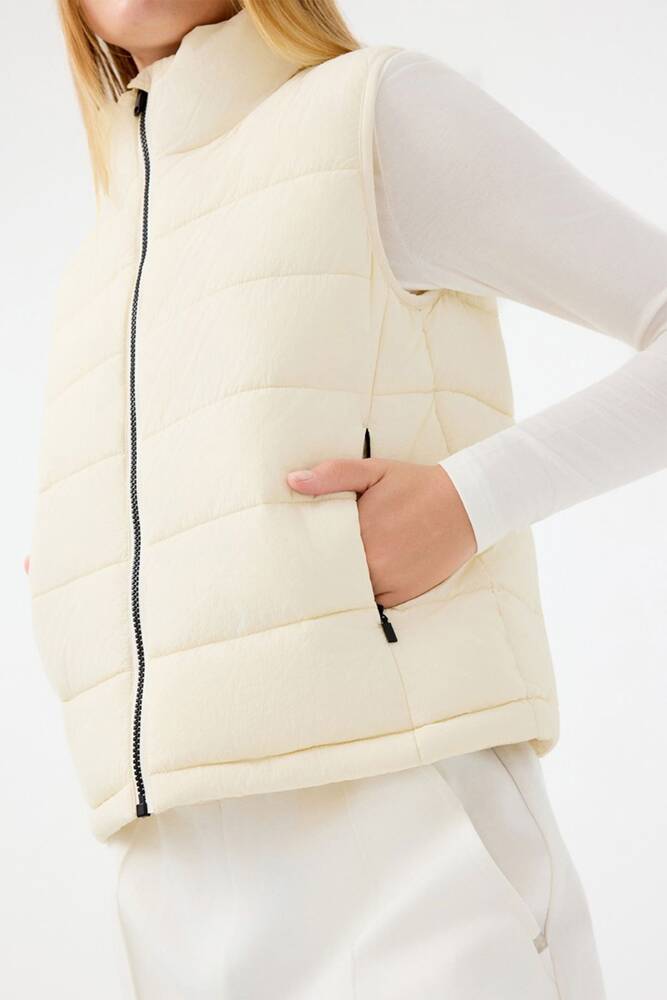 Kadın Yelek LF2040514 Ekru 