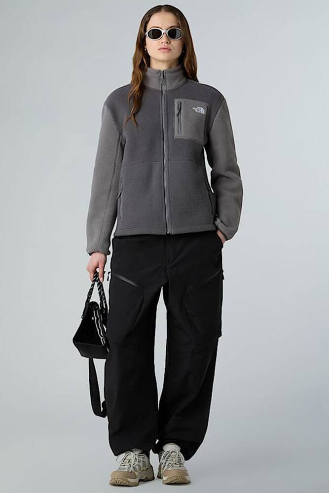 Kadın Yumıorı Full Zıp Ceket NF0A8E88EOE1 Gri 