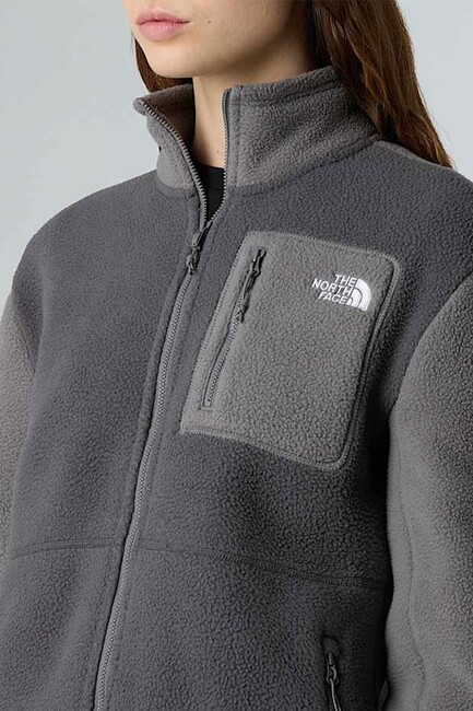 Kadın Yumıorı Full Zıp Ceket NF0A8E88EOE1 Gri - Thumbnail